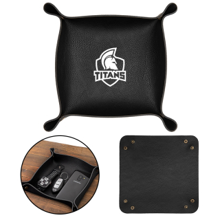 Leatherette Catchall Trays