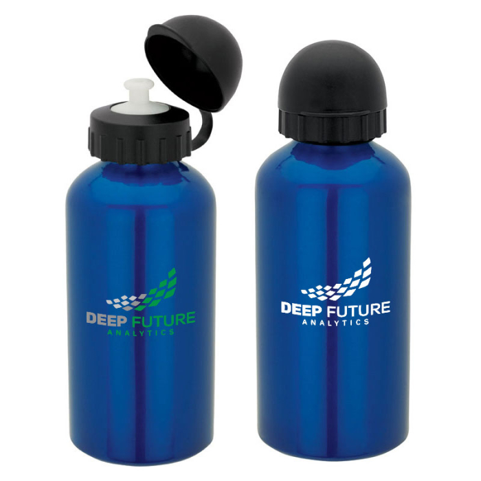 Custom Printed 16.9 Oz Domed Flasks