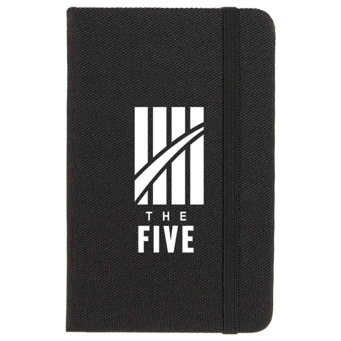 Custom Printed 3.5x5.5 Inch Recycled PET Pocket Bound Journals