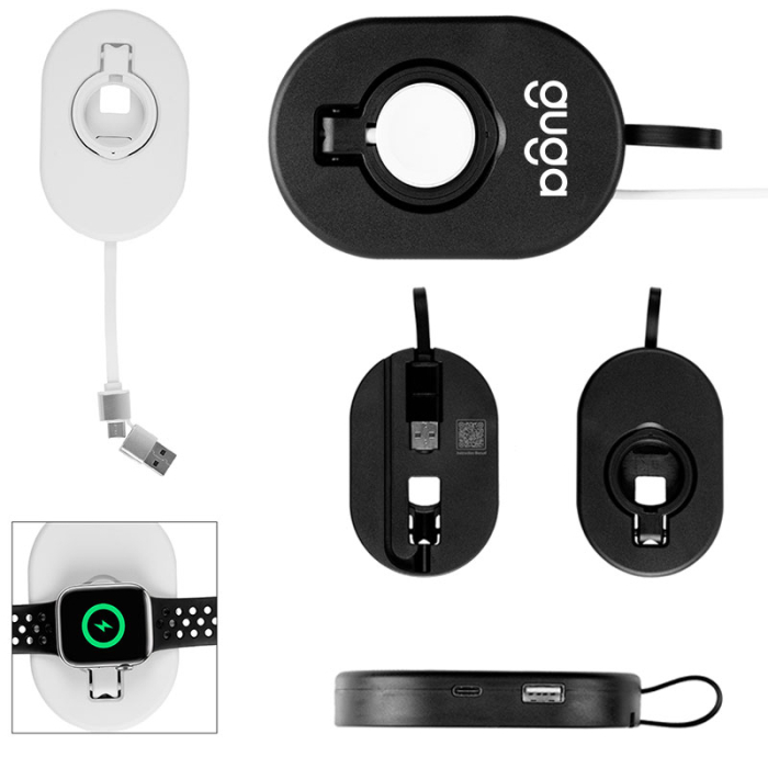 Custom Printed Charging Hubs with Wireless Watch Dock