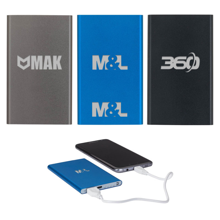 Custom Printed Epsilon 4000mAh UL Listed Power Banks