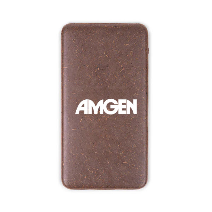 Custom Printed Sustainable Coconut 5000 mAh Power Banks