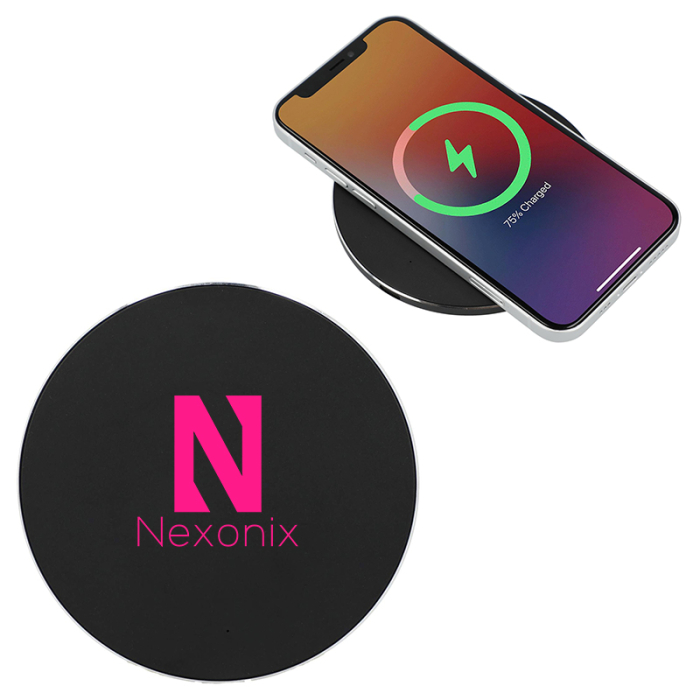 Custom Renew Recycled Aluminum 15W Wireless Charging Pads