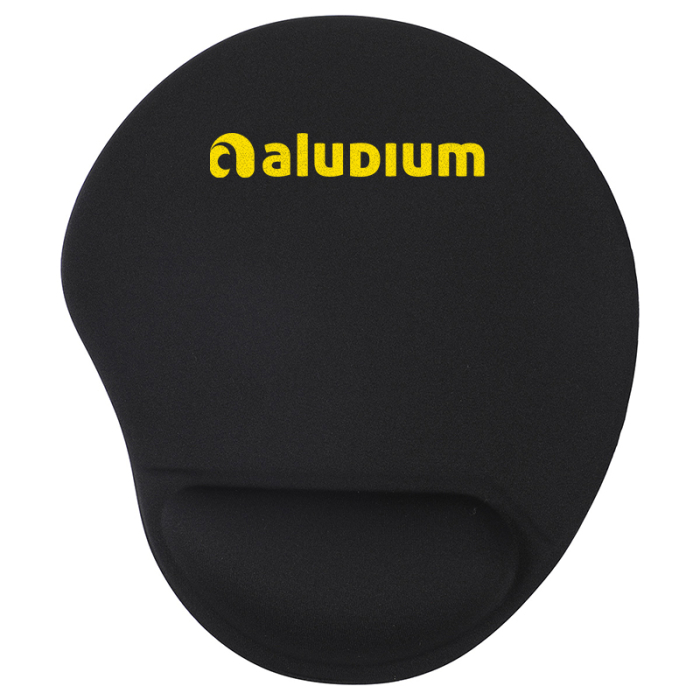 Custom Wave Non-Slip Mouse Pads with Gel Wrist Rests 