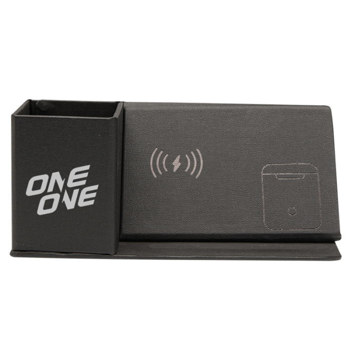 Custom Wireless Charging Desk Organizers with Dry Erase Board