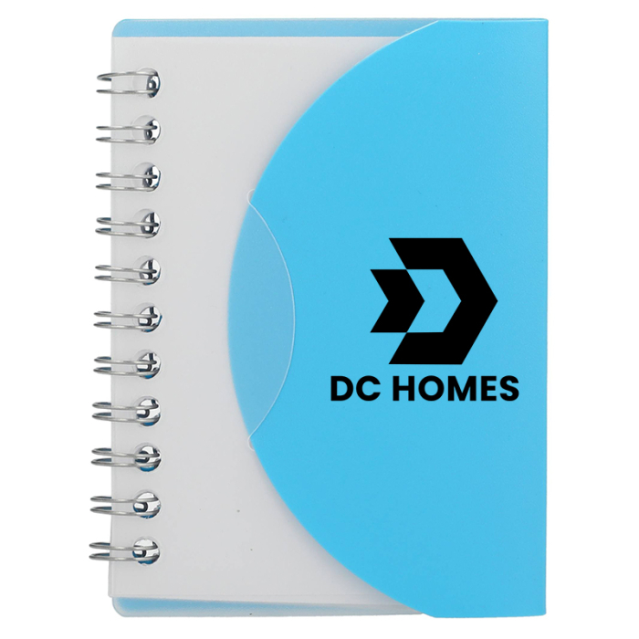 Customized 3.4 x 4.5 Inch FSC® Recycled Post Spiral Notebooks