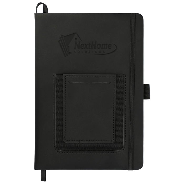 Customized 5.5x8.5 Inch FSC® Mix Vienna Phone Pocket Bound Journals