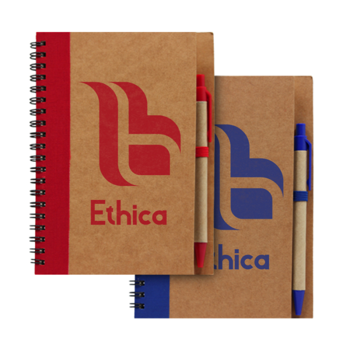 Customized Recycled Notebooks with Pen