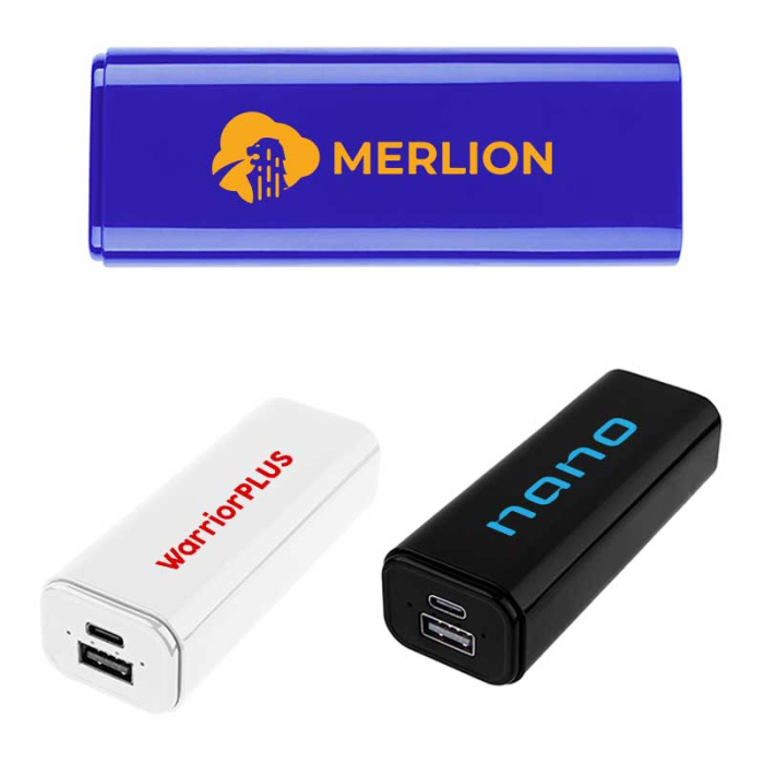 Customized Ul Listed 5,000 mAh rABS Power Banks