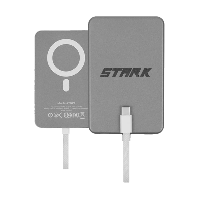 Customized Ultra Thin Metal Magnetic Power Banks 3000 mAh