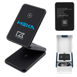 Cutter & Buck® 3-In-1 Magnetic Wireless Chargers