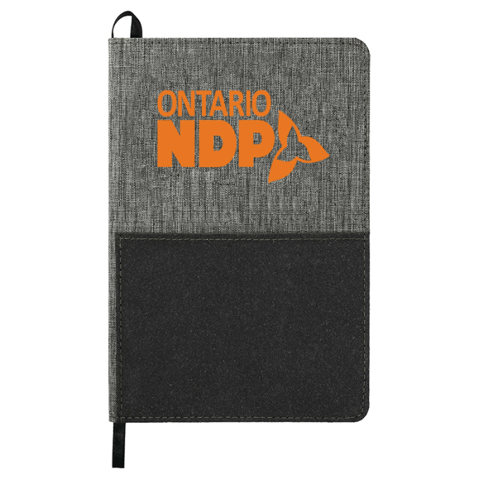 Imprinted 5.5x8.5 Inch FSC® Mix Reclaim Recycled Journals