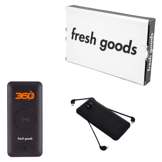 Fresh Goods 5-In-1 Wireless Power Banks