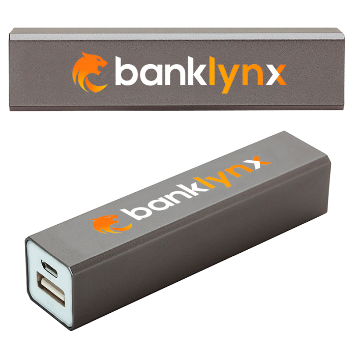 Imprinted Omega 1900mAh UL Listed Power Banks
