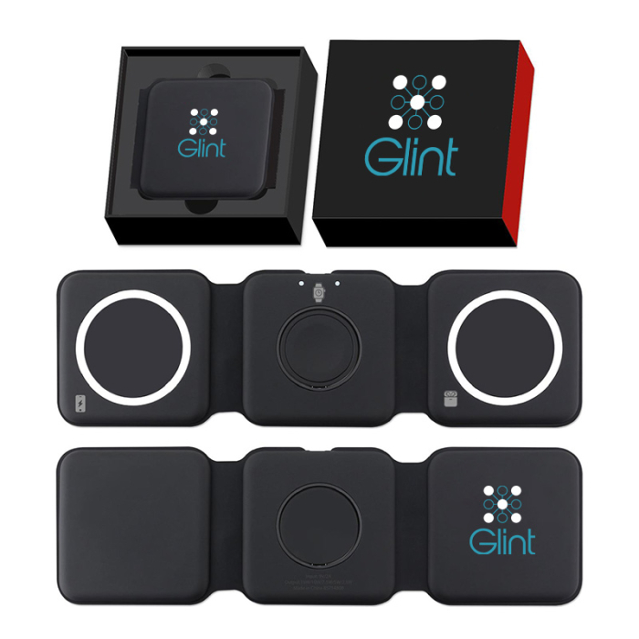 Personalized 3 in 1 Chargers with Full Color Sleeves