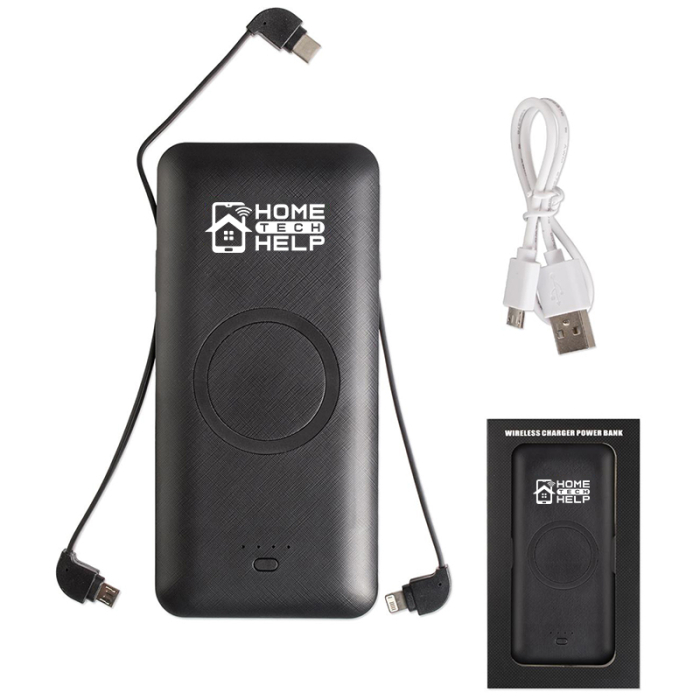 Personalized 5000 MAH Wireless Powerbanks