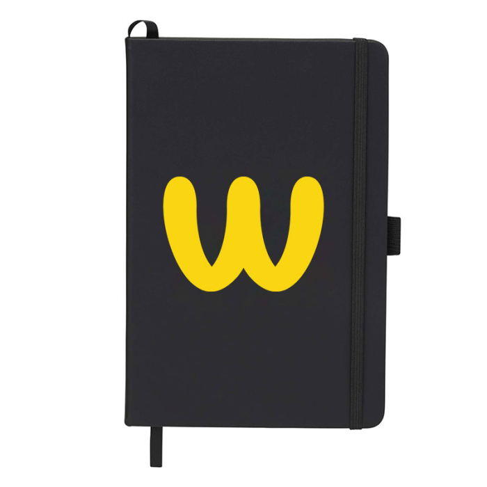 Personalized 5.5 x 8.5 Inch FSC® Mix Pineapple Leather Journals