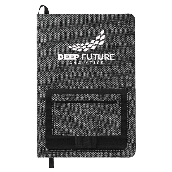 Personalized 5.5x8.5 Inch FSC® Mix Vila RPET Bound Notebooks