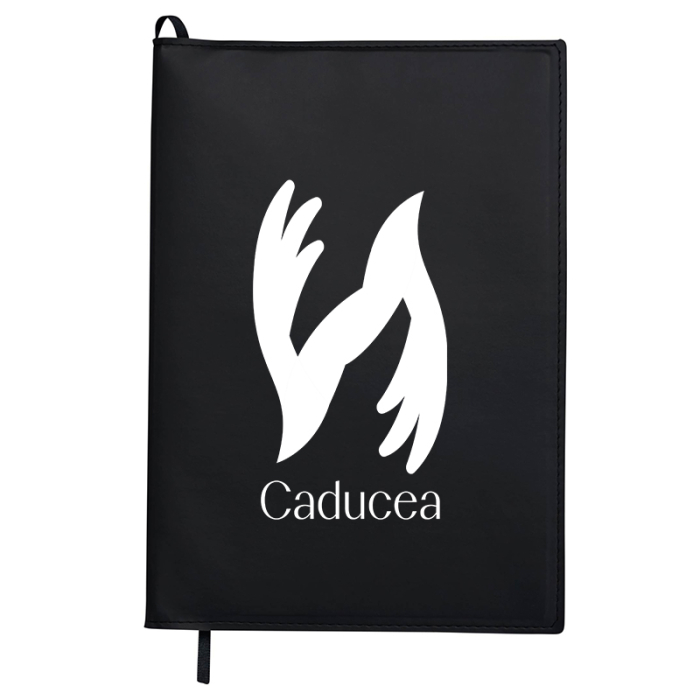 Personalized 7 x 10 Inch Mela Apple Leather Refillable Journals