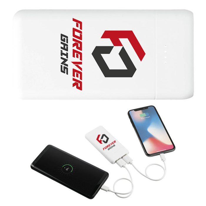 Personalized Tilt High Density 5000 mAh Power Banks