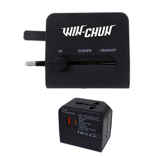 20W Universal Travel Adapters with Type-C
