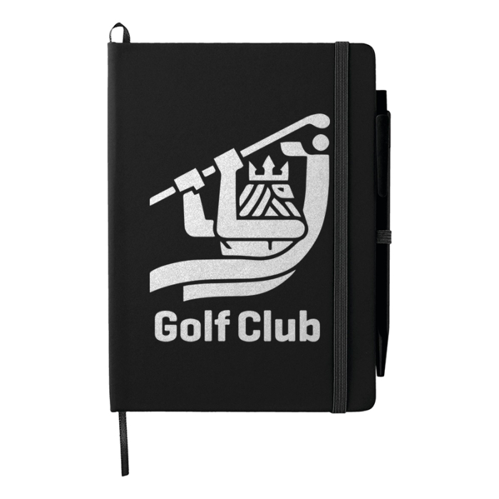 Promotional 5x7 Inch FSC® Mix Prime Notebook with Pens