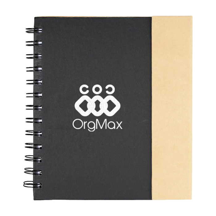 Promotional 6.5 x 7 Inch FSC® Mix Lock-it Spiral Notebooks