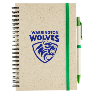 Prairie Fragrant Grass Recycled Spiral Notebooks...