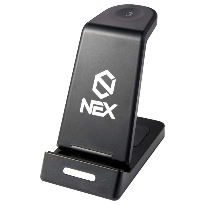 Promotional TriCharged 3-in-1 15W Wireless Charging Stands