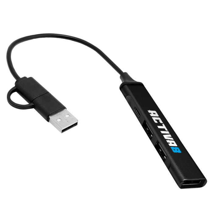 Promotional Triple Port Recycled Charging Hubs