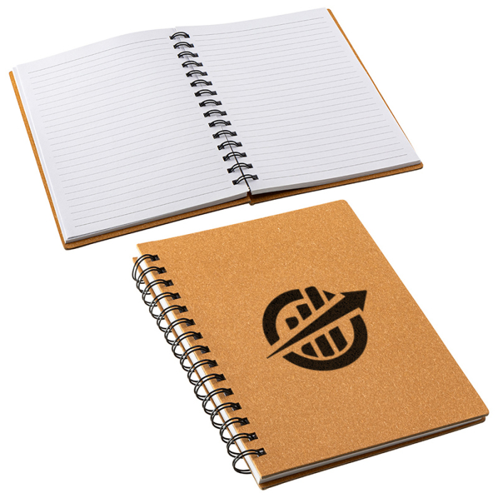 Promotional Wildwood Cardboard Spiral Notebooks 