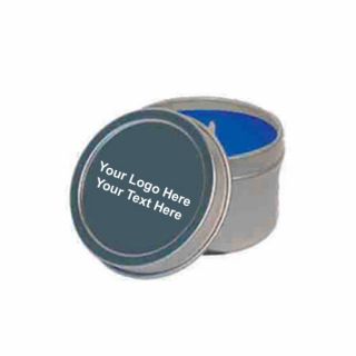 2 Oz Round Candle Tins
