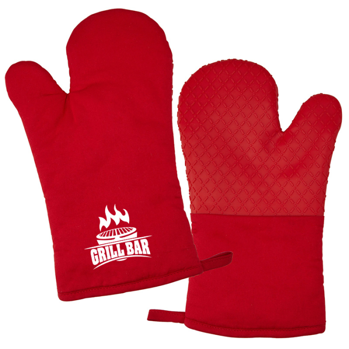 Ad-Mitt™ Personalized Silicone and RPET Mitts