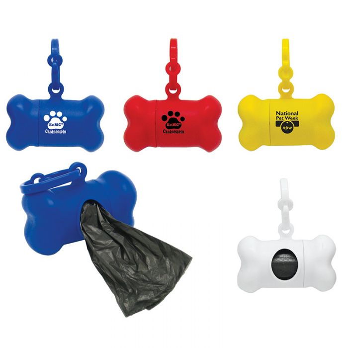 Custom Dog Bone Baggie Dispensers