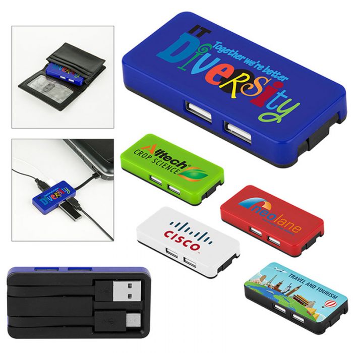 Custom Type C 4-Port USB Hubs