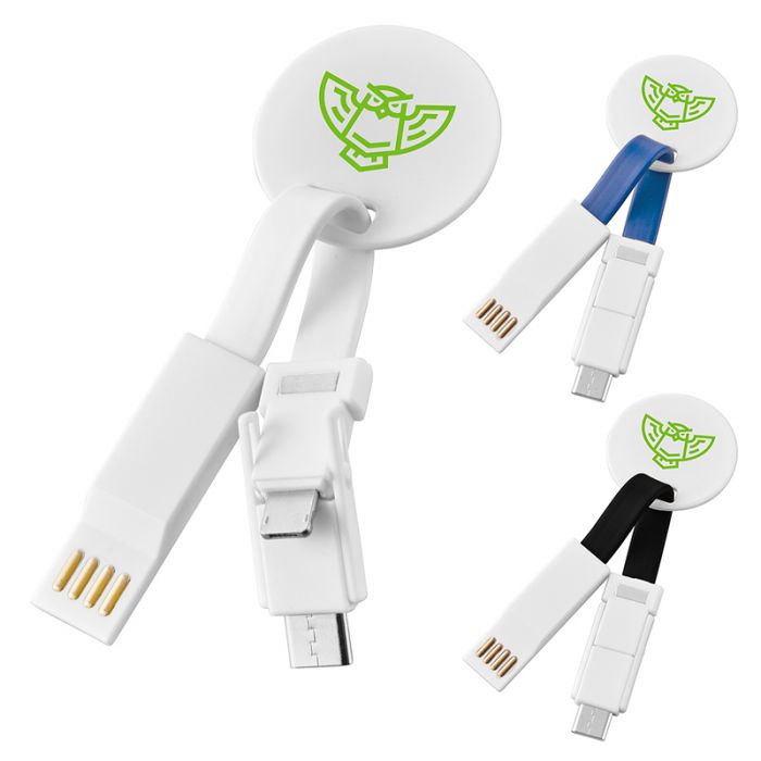 Promotional Pongo 3 In 1 Magnetic Charging Cables
