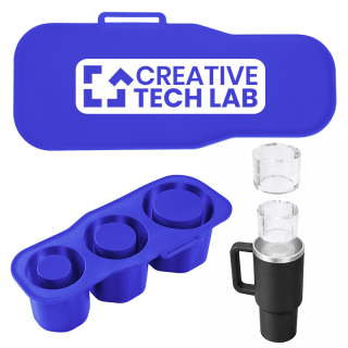 40 Oz Intrepid Hollow Ice Cube Molds for Tumbler