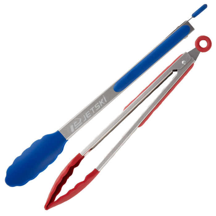 Custom 12 Inch Silicone Tongs