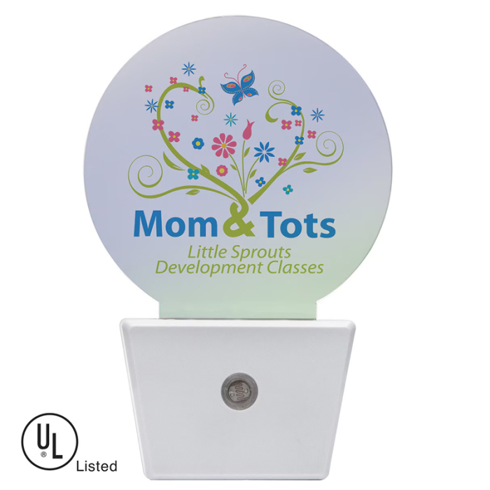 Custom Imprinted Multicolored LED Circle Nightlights