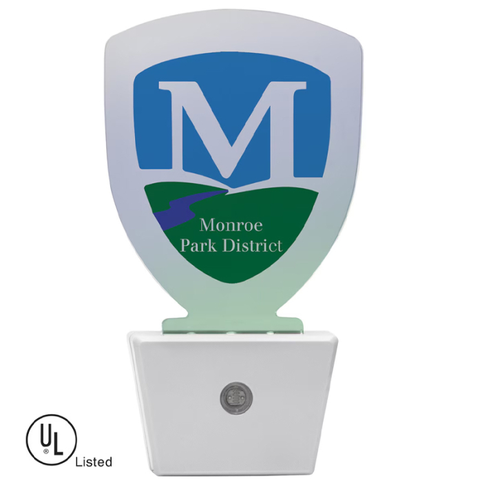 Custom Multicolored LED Shield Nightlights