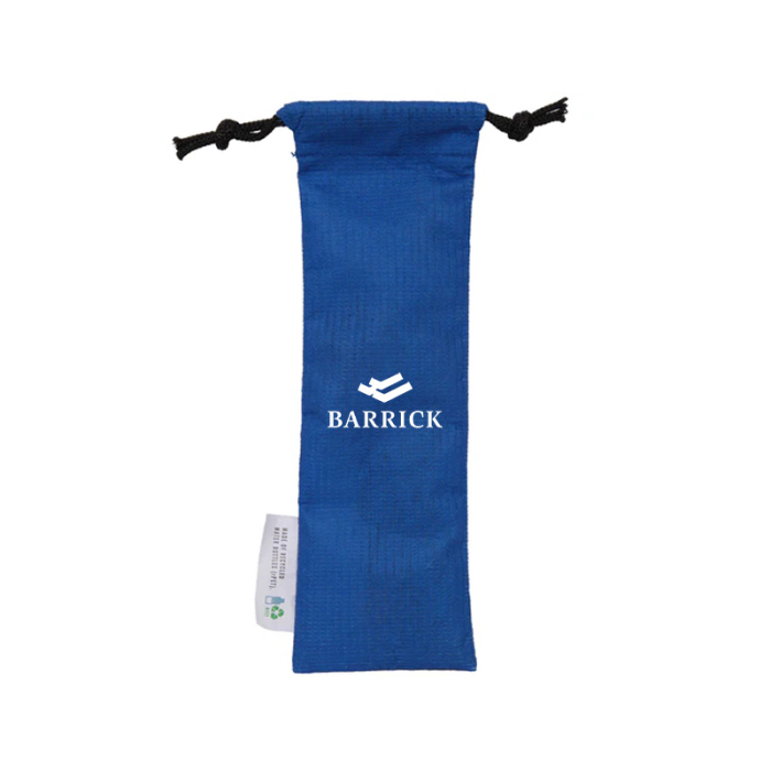 Custom Printed Bamboo Utensils with RPET Pouch