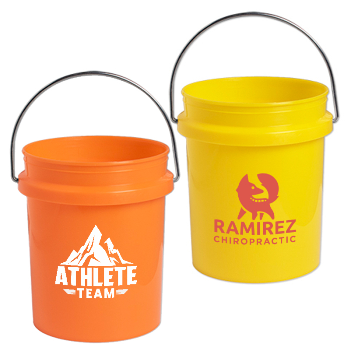 Imprinted Mini 5 Gallon Buckets