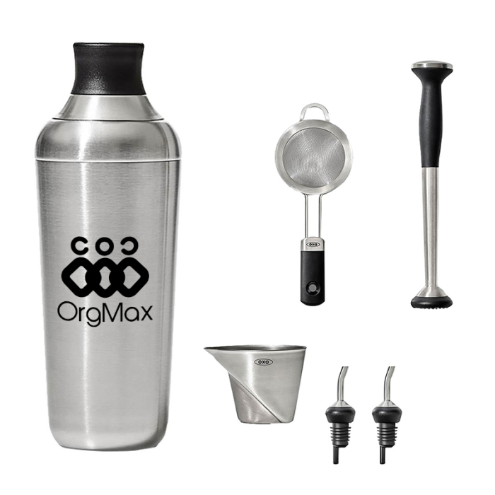OXO Customized SteeL 6-piece Barware Sets