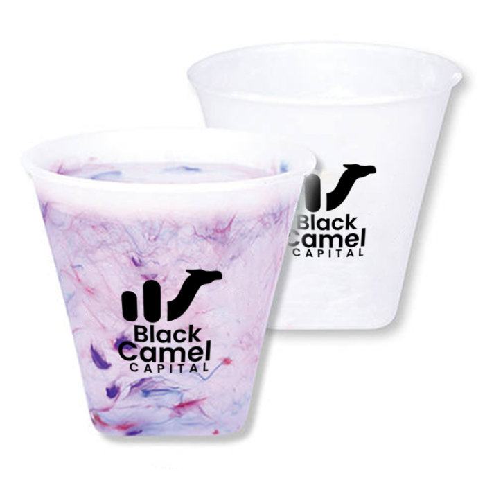 Promotional Rainbow Confetti Mood Dessert Cups