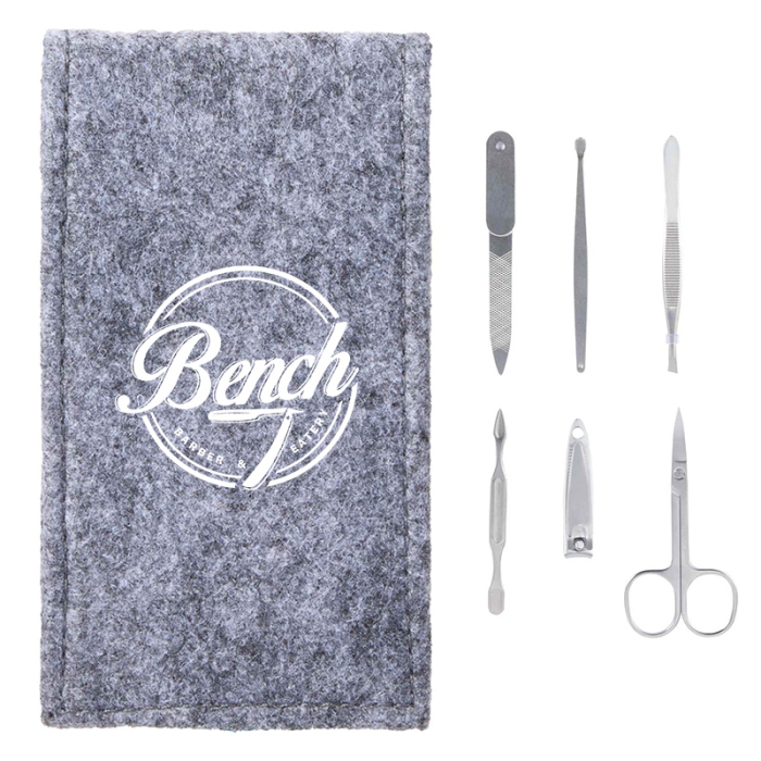 THE GOODS™ Personalized Recycled Felt 6-Pieces Manicure Sets