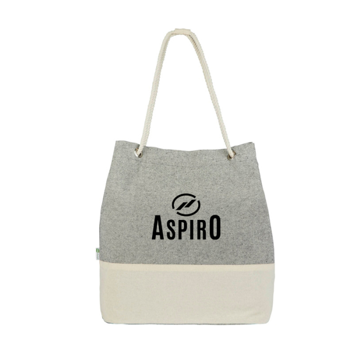 10 Oz Promotional Renew I Recycled Cotton Tote Bags