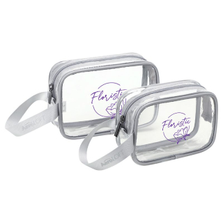 AeroLOFT® 2 Piece Clear View Travel Toiletry Bags