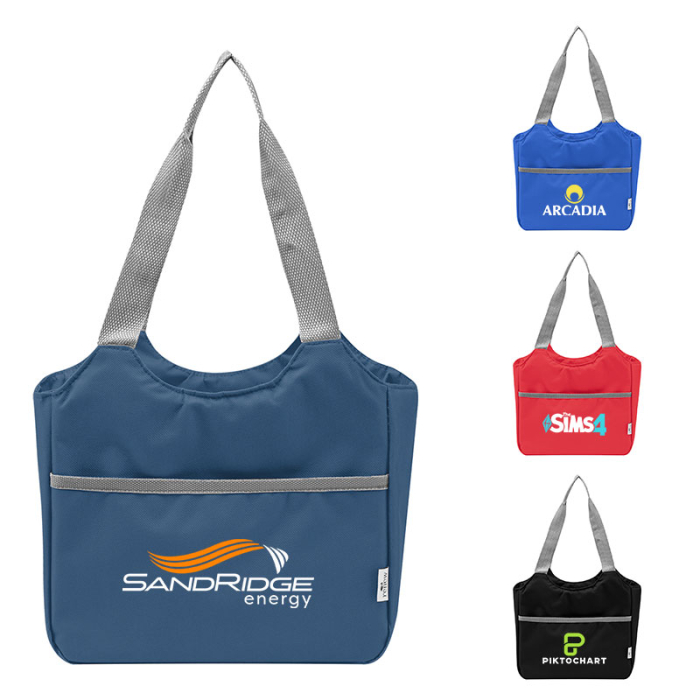 Custom Ashton rPET Cooler Tote Bags