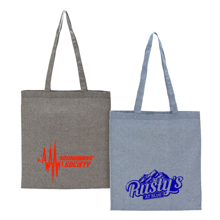Custom Huron Recycled Cotton Totes