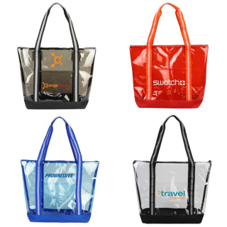 Clear Totes with Zippers